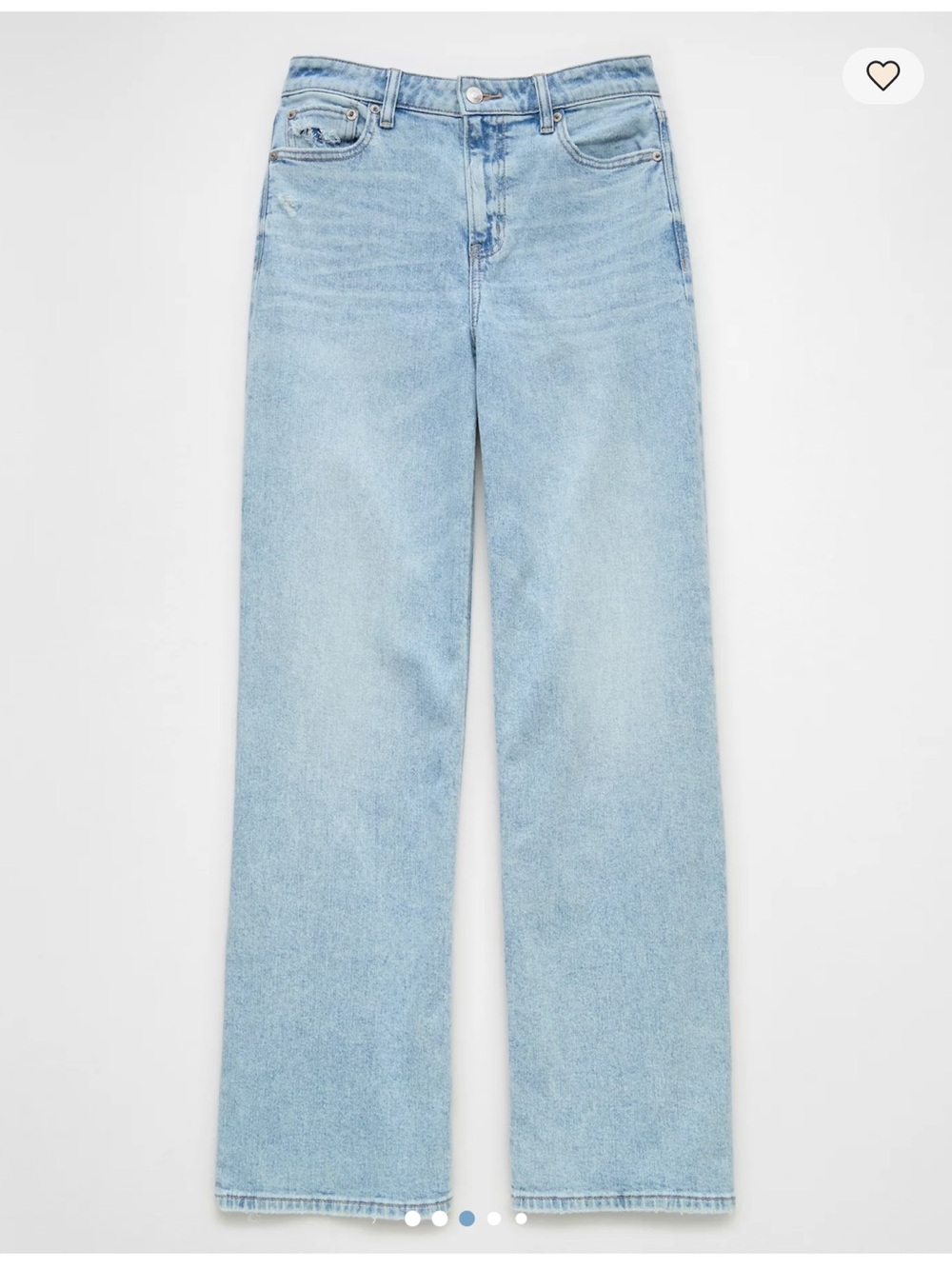American Eagle Outfitters AE Super High-Waisted Baggy Wide-Leg Jean